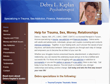 Tablet Screenshot of debrakaplancounseling.com